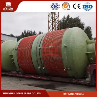 Gains Fiberglass Sodium Chloride Storage Tanks Wholesaler Frp Chemical