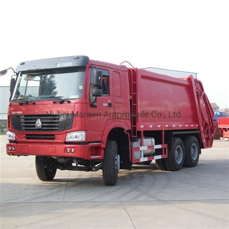 Sinotruk HOWO 25ton Garbage Compressed Truck 20cbm Garbage Compactor