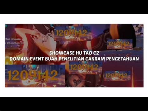 Showcase Hu Tao C2 Triple Crown 1 2 Juta DMG 1 2 Million DMG