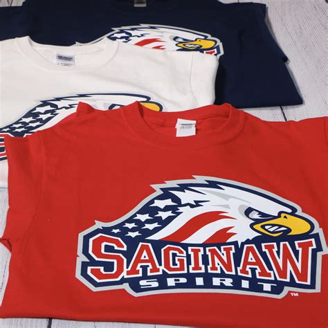 Adult Spirit Logo T Shirt Saginaw Spirit Store