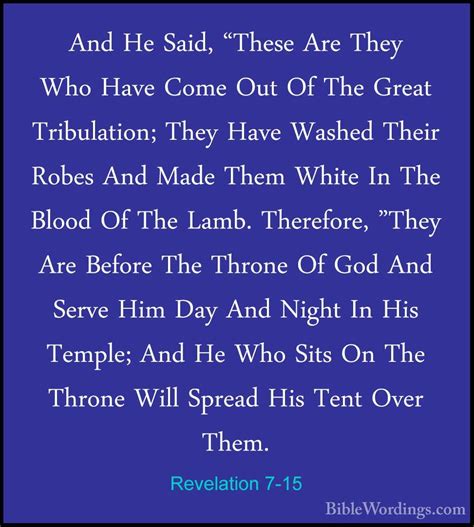 Revelation 7 - Holy Bible English - BibleWordings.com