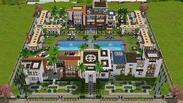 #sims #sims3 #ts3 #modern #luxury #mansion #house #architecture #design ...