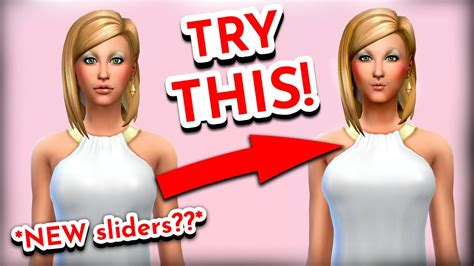 Best Sims Cc Sliders For Cas You Absolutely Need To Try Youtube