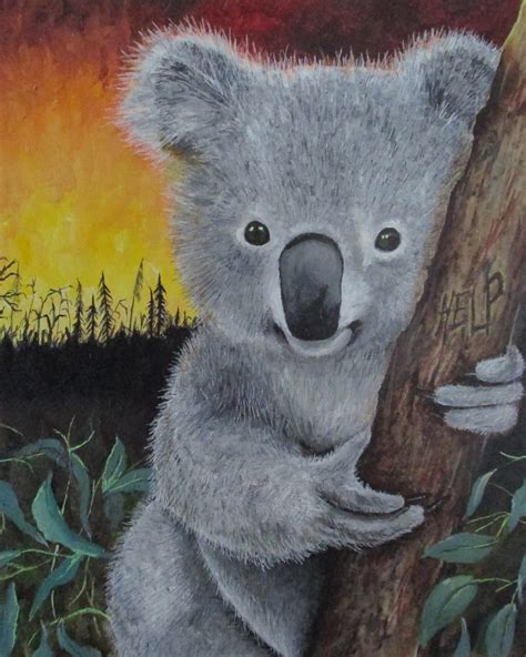 Guarde los koalas descarga digital impresiones de koalas Etsy España