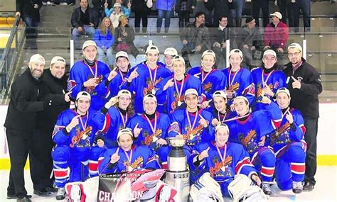 Hockey Midget Bb Les Mousquetaires Champions Mascouche