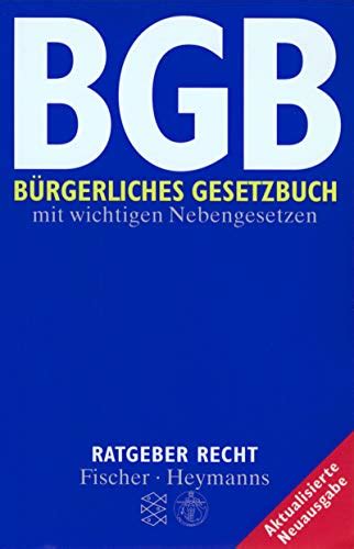 Buergerliches Gesetzbuch Mit Dem ZVAB