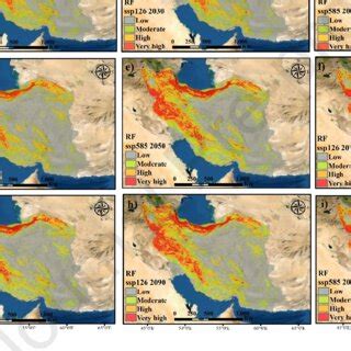 Landslide Susceptibility Effected Variables A Elevation B Slope C