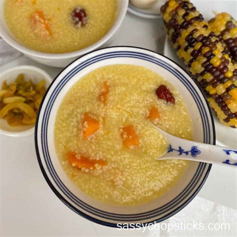 Chinese Millet Porridge Recipe Sassy Chopsticks