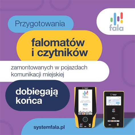 FALA urządzenia w tramwajach i trolejbusach do dyspozycji pasażerów w