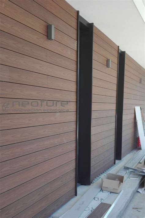 Instalacion De Revestimiento Madera Composite Fachada Neoture Madera Tecnologica