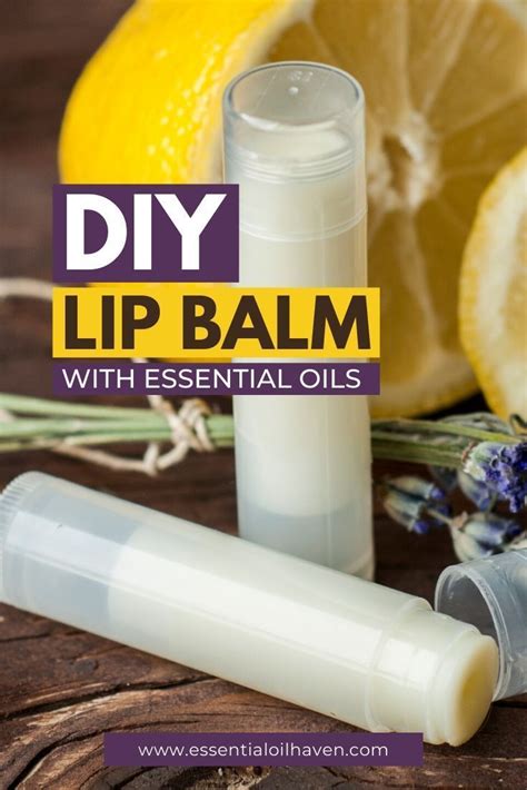 Diy Essential Oils Lip Balm Recipe How To Make Natural Chap Stick Recipe Essential Oil Lip