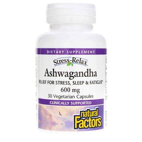 Stress-Relax Ashwagandha, Natural Factors