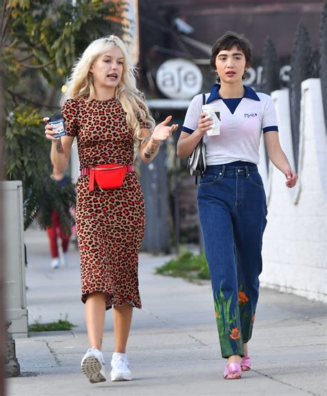 Rowan Blanchard In Casual Outfit Silverlake 02262019 • Celebmafia