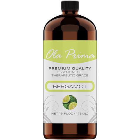 Ola Prima Oils Oz Bergamot Essential Oil Fluid Ounces