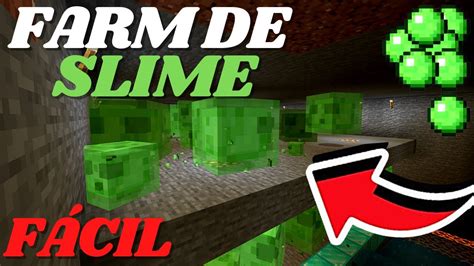 A MELHOR FARM De SLIME Para MINECRAFT BEDROCK MCPE PS4 X BOX YouTube