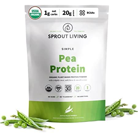 Amazon Norcal Organic Premium Pea Protein Isolate Vegan