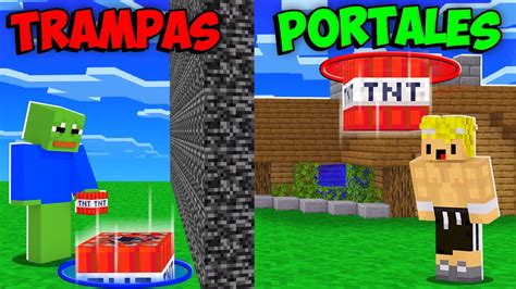 Hice Trampas En Reto De Construcci N Con Portales Youtube