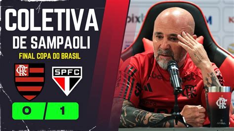 Coletiva De Sampaoli PÓs Jogo Flamengo 0 X 1 SÃo Paulo Final Copa