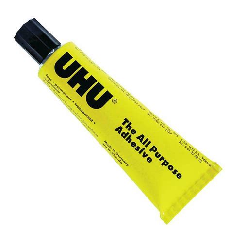 UHU The All Purpose Adhesive 7ml Tube Pack Of 2 Tubes UHU Glue