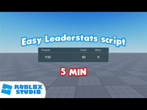 How To Make Leaderstats In Roblox Studio 2023 YouTube