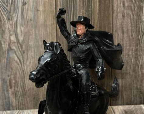 Vintage Extremely Rare 1950s Marx Toys Zorro And Tornado The Horse