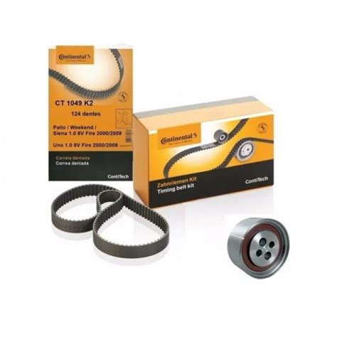 KIT CORREIA DENTADA E TENSIONADOR CT 1049 K2 CONTINENTAL