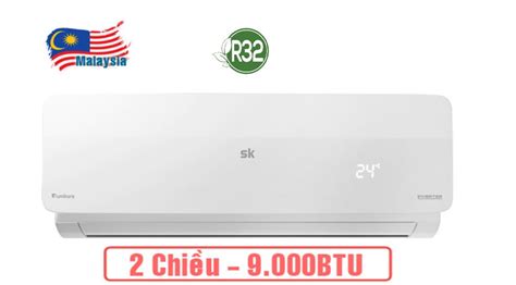 Báo giá điều hoà Sumikura 9000 BTU 1 2 chiều Inverter