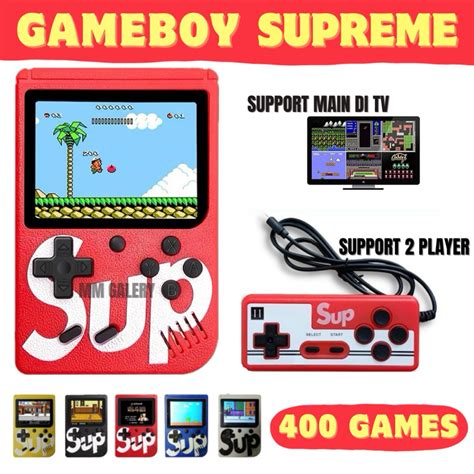 Jual GAMEBOY RETRO Mini 1 PLAYER 2 PLAYER Game FC 400 Games Dan 500