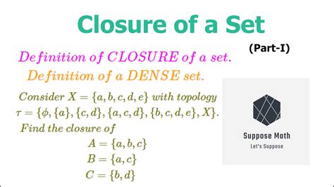 Principle Of Closure Math