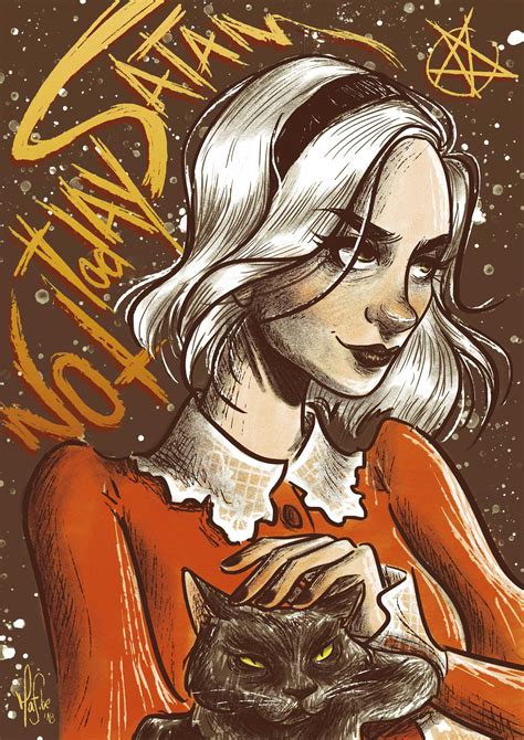 Sabrina Spellman Poster Illustration By Mafer Baruta Inspired By The