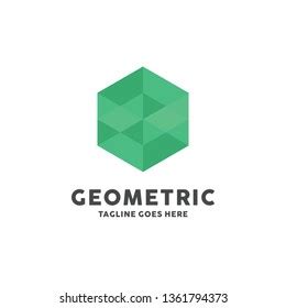 Modern Geometric Logo Design Vector Element Stock Vector (Royalty Free ...