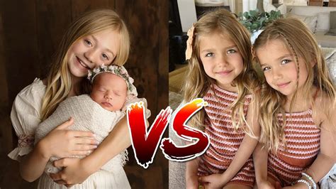 Everleigh Rose Vs Taytum And Oakley From 1 To 9 Years Old 2022 👉