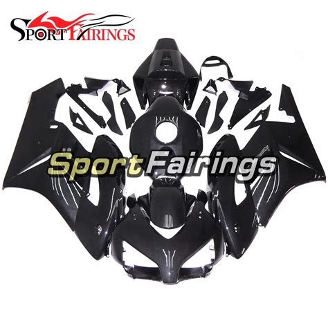 Carbon Fiber Black ABS Plastic Injection Full Fairing Kit For Honda