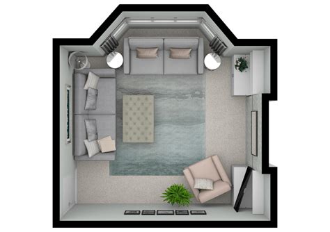 3D floorplan examples made with Floorplanner