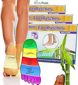 Bodypure X Deep Cleansing Foot Patch Herbal Reflexology Foot Pads