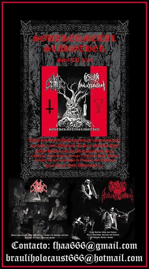 Envenenomed Zine SPLIT ANAL DESTRUCTOR FLESH HUNTER AND THE ANAL