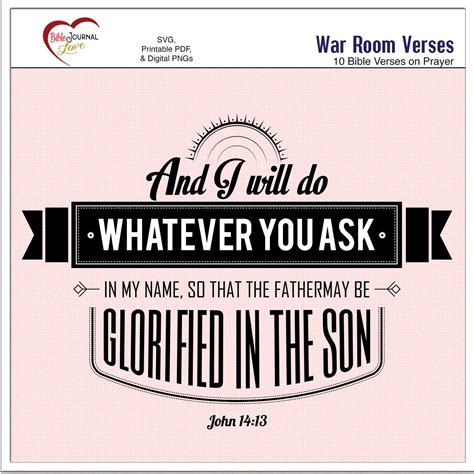 10 War Room Bible Verse Bundle Prayer Theme in Printable Pdfs - Etsy