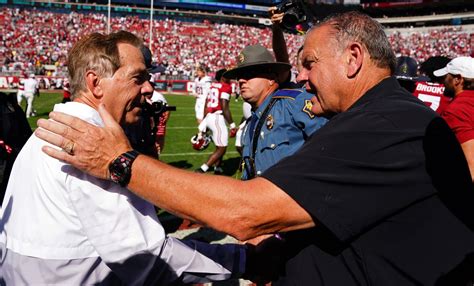 What Nick Saban Said Following Alabama S Tight Win Over Arkansas