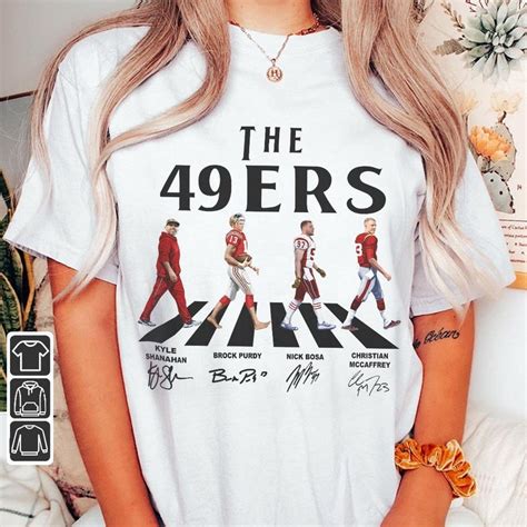 Ers Walking Abbey Road Signatures Football Shirt Kyle Etsy