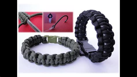 How To Make A Basic Paracord Fishing Survival Bracelet How To Tie On A