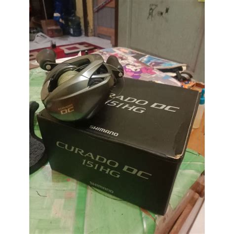 Jual Reel Shimano Curado DC 151 HG Bekas Pakai Shopee Indonesia