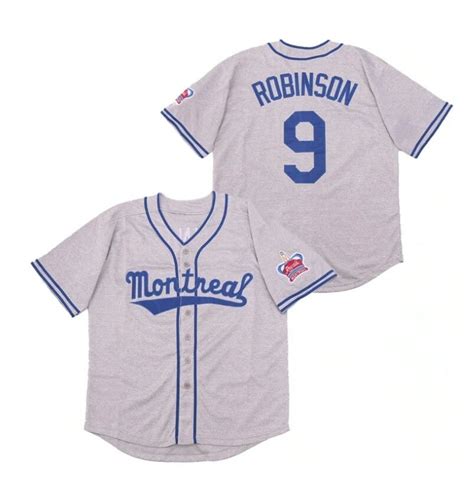 Jackie Robinson Montreal Royals Baseball Jersey - Top Smart Design