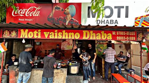 Sabse Sasta Punjabi Dhaba Moti Vaishno Dhaba Ludhiana Indian Food