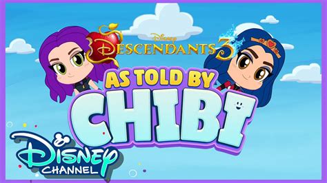 Descendants Chibi Tiny Tales Compilation Disney Channel Animation