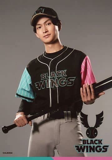 駿河屋 松田凌black Wings膝上「actorsleague In Baseball 2022」ブロマイド（男性生写真）