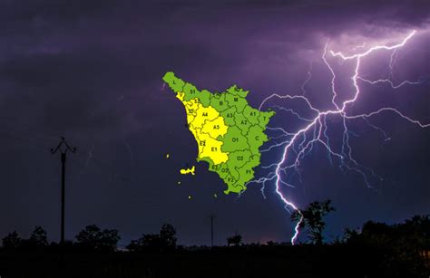 Temporali Forti In Toscana Codice Giallo Per Isole Costa Nord E