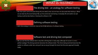 fundamentals  testing