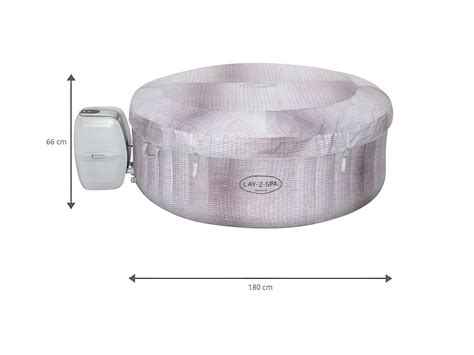 Spa Hinchable Bestway Lay Z Spa Cancún 180x66 cm para 2 4 Personas con