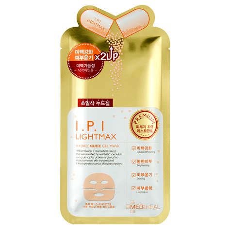 MEDIHEAL I P I Lightmax Nude Gel Mask Pcs AU RANGE Candles Soap