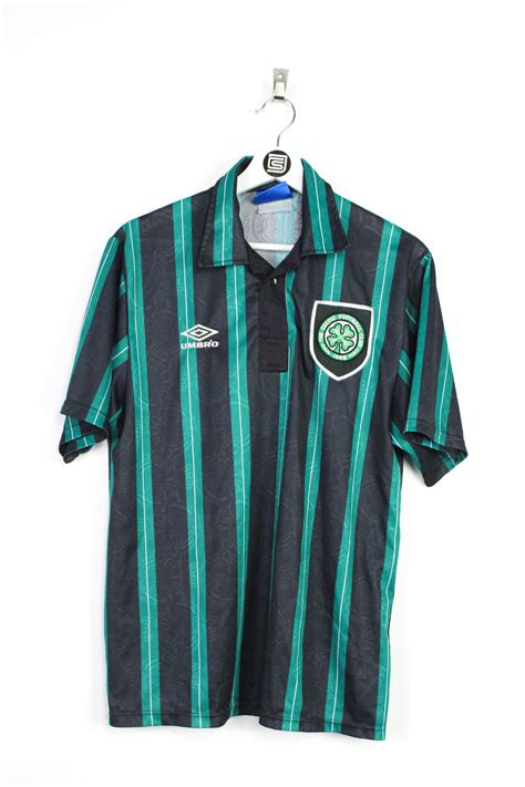 1992 93 Celtic Away Jersey L RB Classic Soccer Jerseys